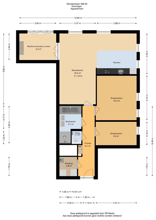 mediumsize floorplan